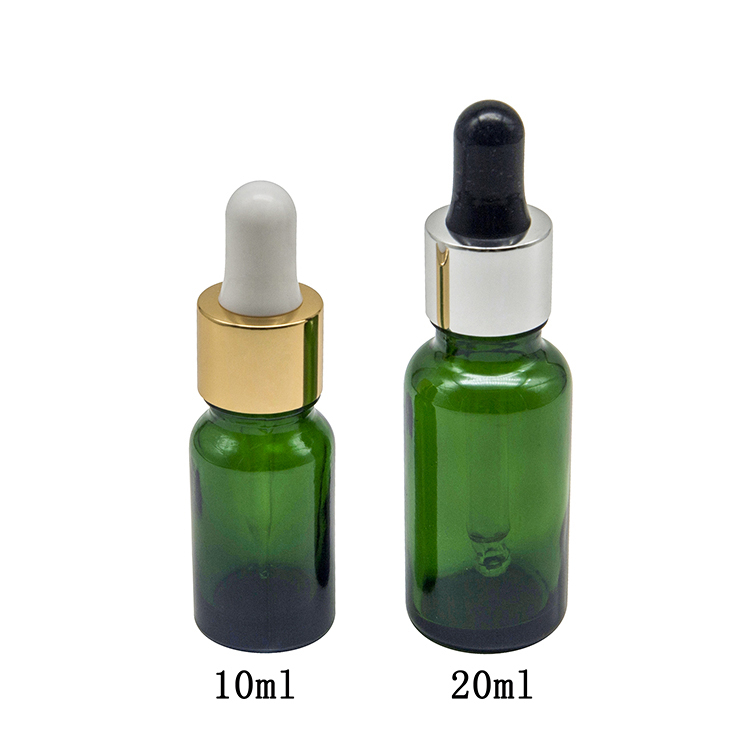 Lege 30ml 50ml blauwe glazen fles etherische olie