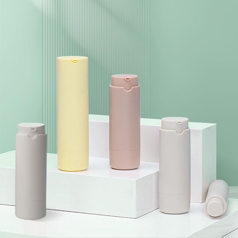 Millor ampolla de loci&oacute; en blanc reciclable recarregable