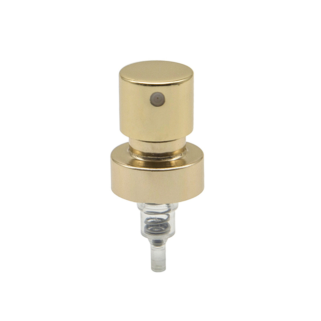 Pam Minyak Wangi Kelim Tanpa Bingkai Emas Aluminium Berkualiti Tinggi untuk Botol Kaca