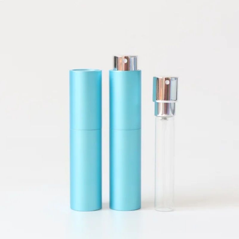 Atomizzatore di profumo atomizzatore di fragranza quadrato rotondo riutilizzabile all'ingrosso