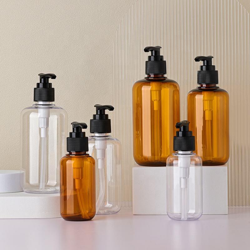 Geriausias tuščias PET plastikinis 200 ml losjono butelis