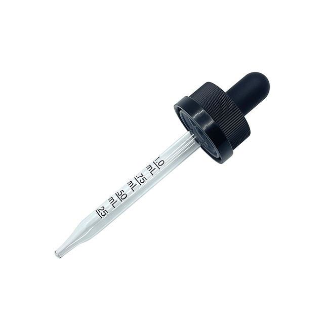 ልጅ የማይከላከል የፕላስቲክ ብርጭቆ ጠብታ ለአስፈላጊ ዘይት ጠርሙስ