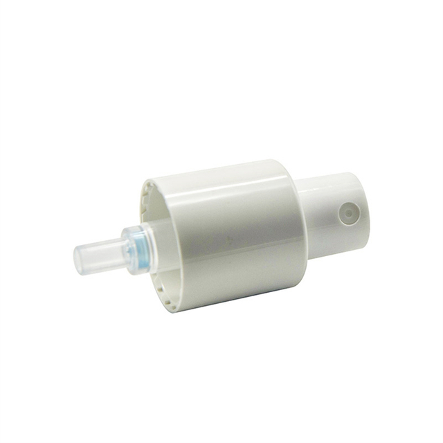 Pompa per nebulizzazione fine con molla in plastica bianca da 20 mm